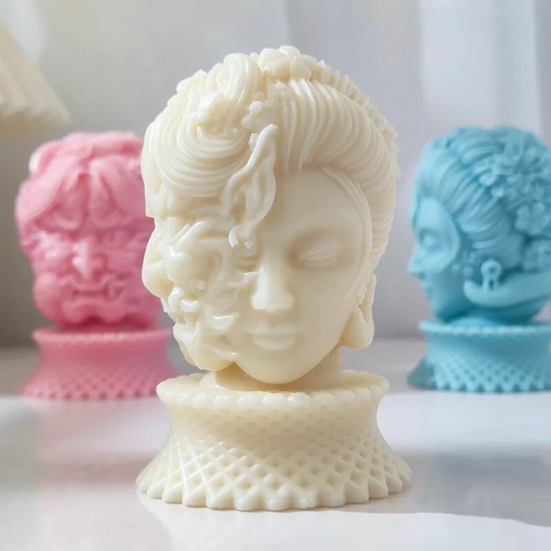 Woman Demon Candle Mould