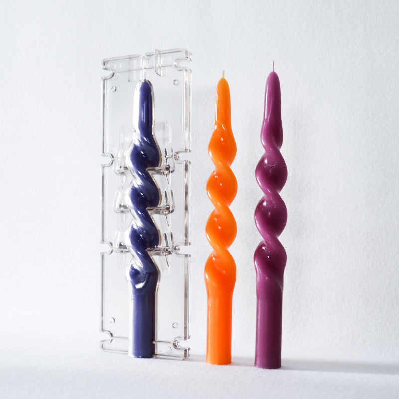 Spiral Bliss Aromatherapy Candle Mould Candles Moulds