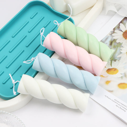 Spiral Swirl Candle Mould: Create Stunning Twisted Candles at Home Candles Moulds
