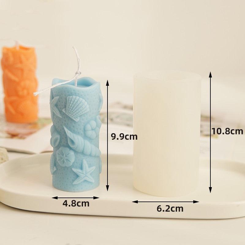 Transform Your Home into a Beach Paradise with Conch, Scallop, and Starfish Mould Candles Candles Moulds