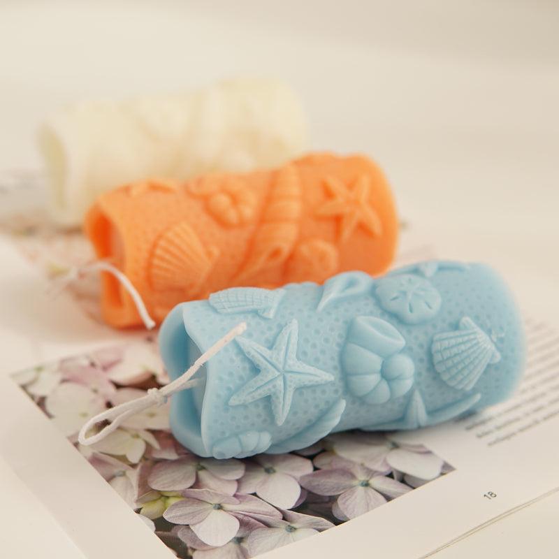 Transform Your Home into a Beach Paradise with Conch, Scallop, and Starfish Mould Candles Candles Moulds