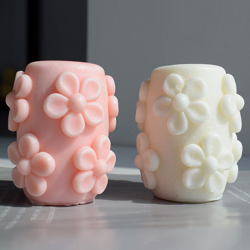 Transform Your Home with Flower Candle Mould Ornaments Candles Moulds