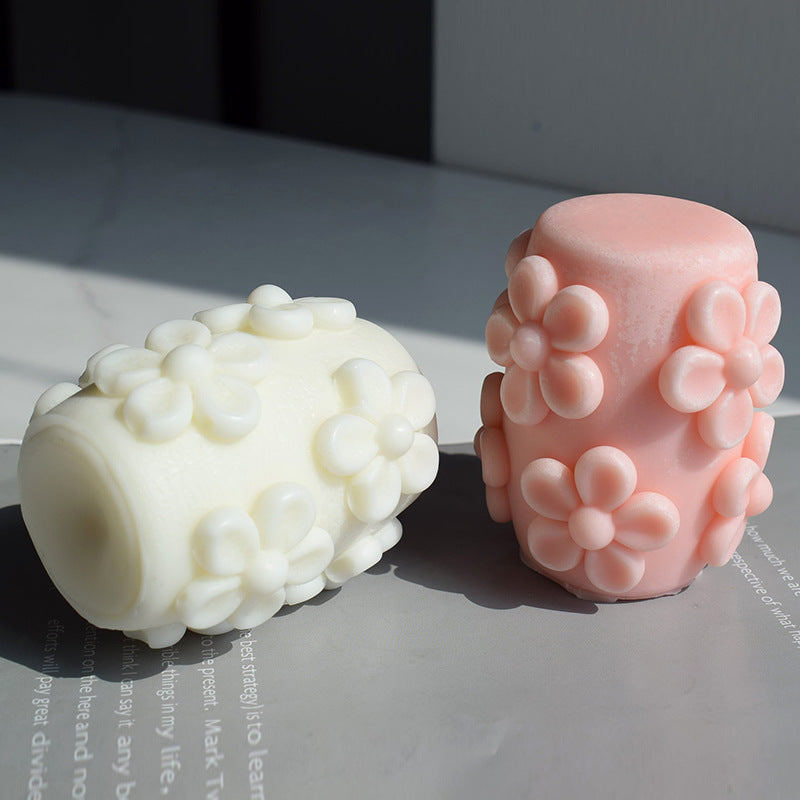 Transform Your Home with Flower Candle Mould Ornaments Candles Moulds