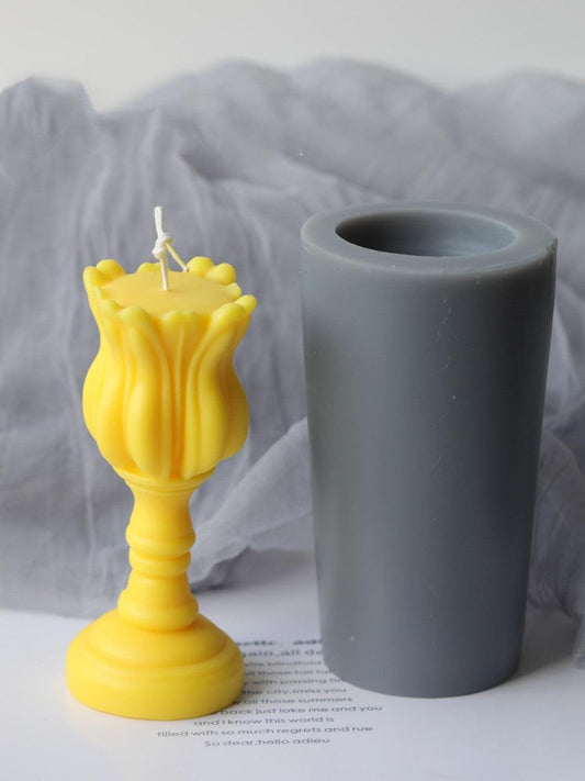 Tulip Candlestick Candle Mould Candles Moulds