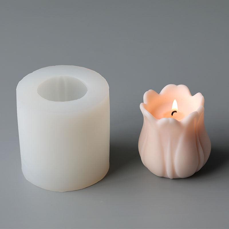 Tulip Flower Aromatherapy Candle Mould Candles Moulds