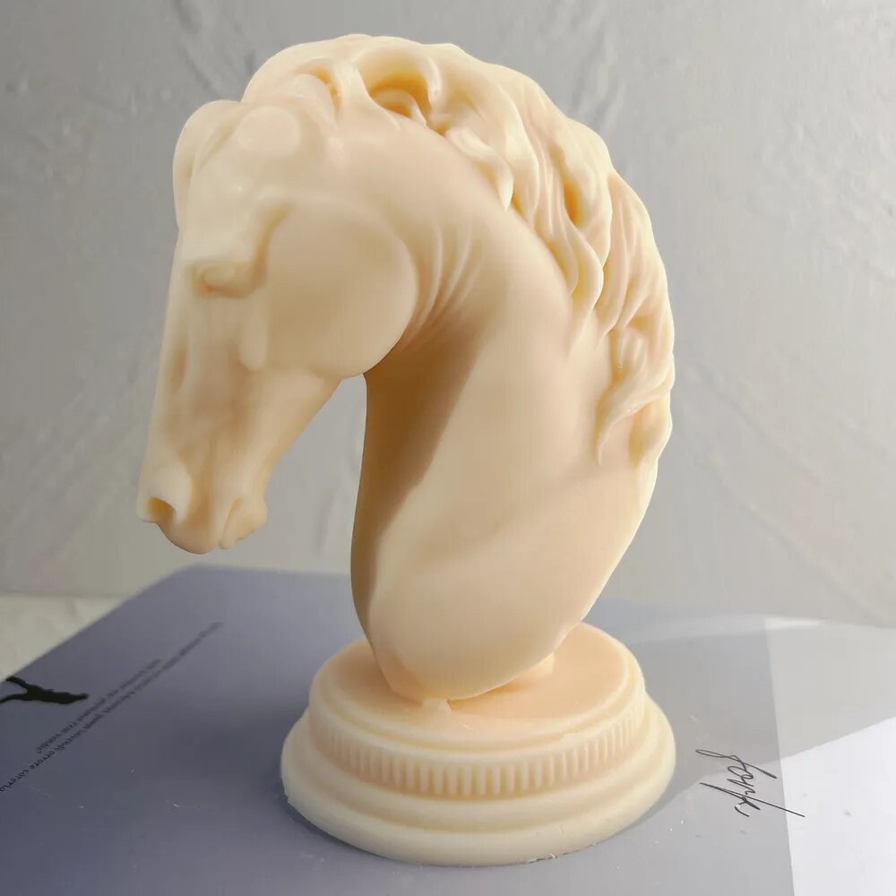 Horse Head Candle Mould