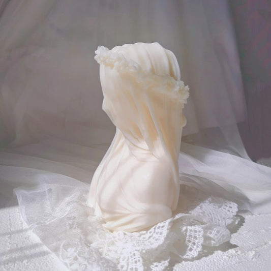 Veiled Lady Candle Silicone Mould