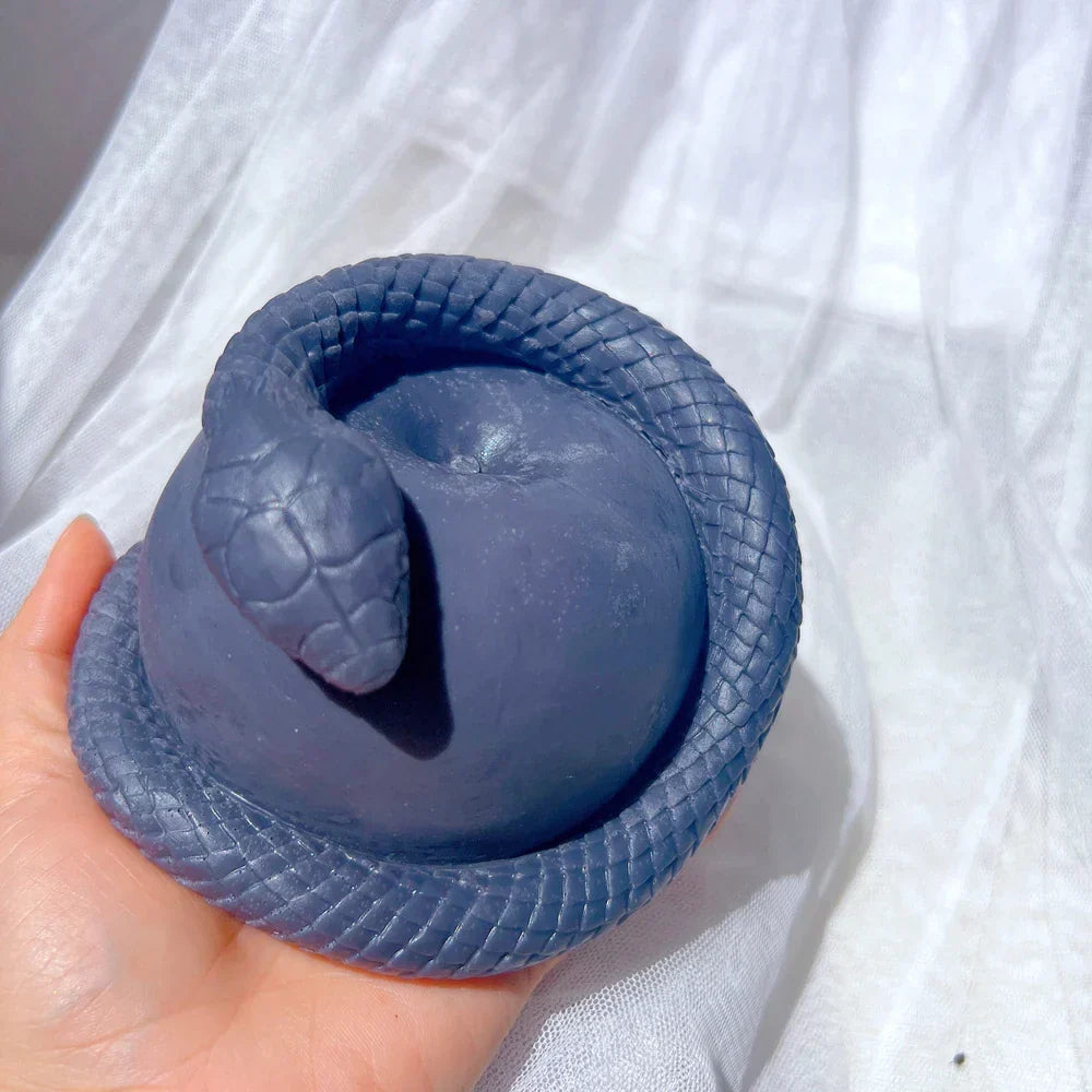 Realistic Snake Apple Candle Silicone Mould