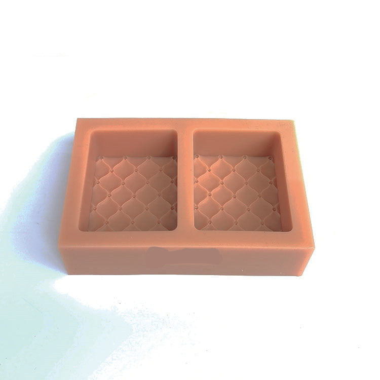 Unlock Creativity with Diamond Pattern Silicone Candle Mould Candles Moulds