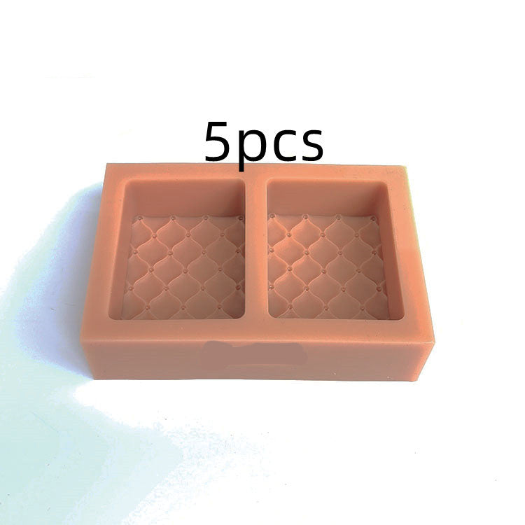 Unlock Creativity with Diamond Pattern Silicone Candle Mould Candles Moulds