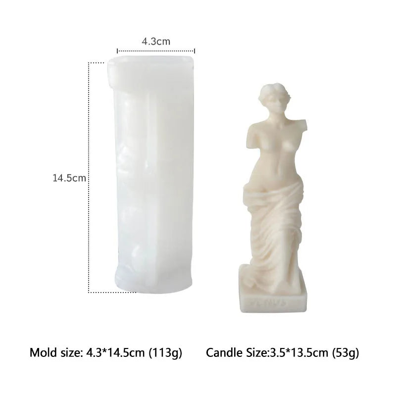 Ancient Roman Venus Column Silicone mould