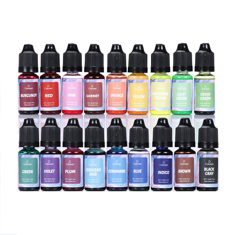 Vibrant Candle Dye Set - Create Custom Colors for Aromatherapy Candles Candles Moulds
