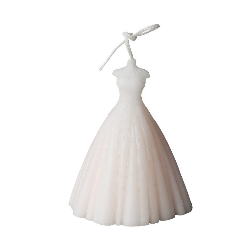 Wedding Dress Scented Candle Silicone Mould Candles Moulds