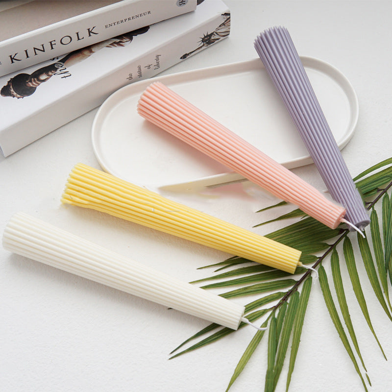 Long Pole Fine Tooth Cylindrical Candle Mould