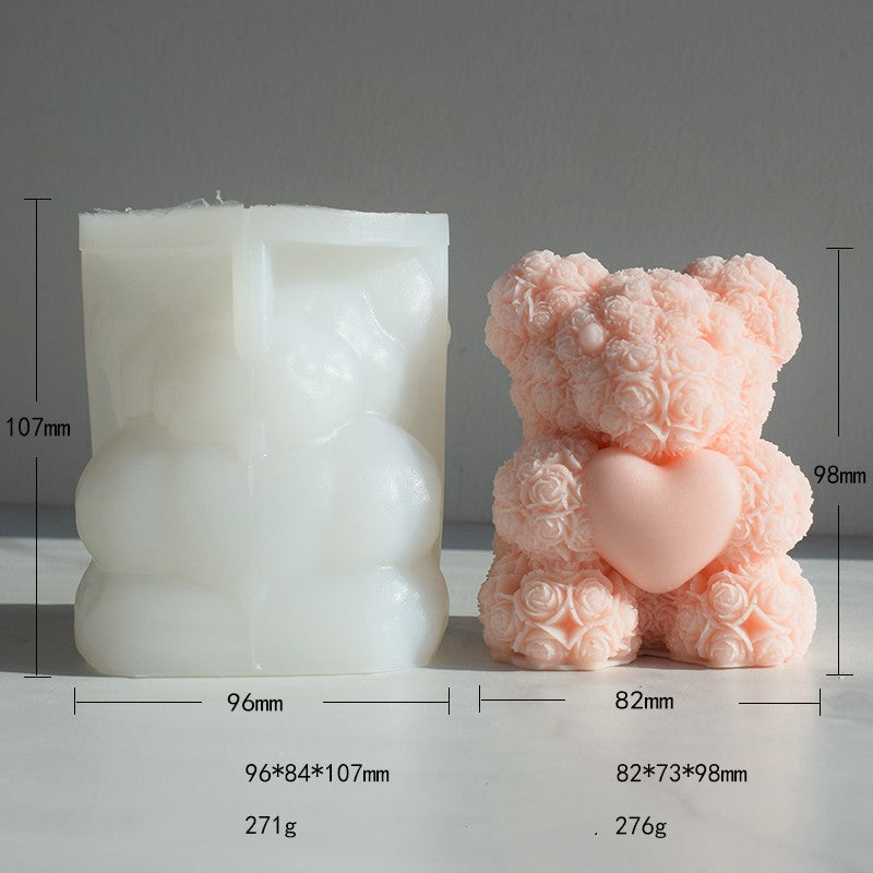 Rose Bear Mould