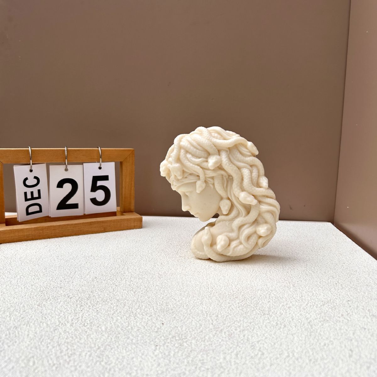 Half Face Medusa Silicone Candle Mould