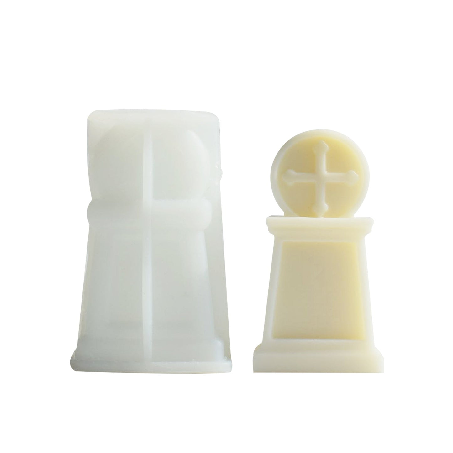 Cross Monument Aromatherapy Candle Silicone Mould