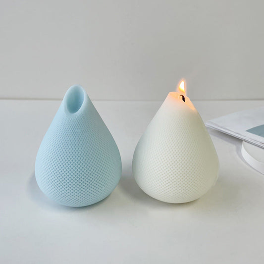Geometric Water Drop Candle Mould
