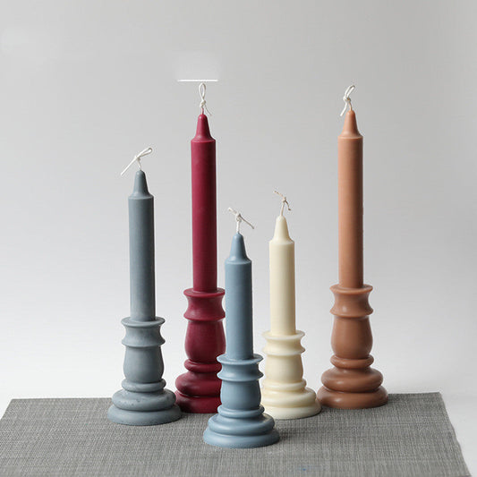 Candlestick-shaped Candle mould