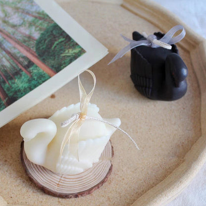 Big Swan Silicone Candle Mould  High-Quality Candle Making Supplies