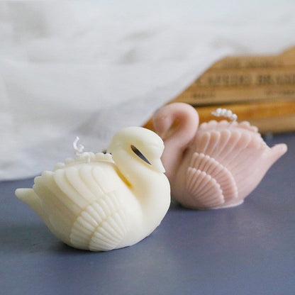 Big Swan Silicone Candle Mould  High-Quality Candle Making Supplies
