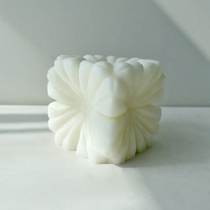Cube Flower Candle Mould