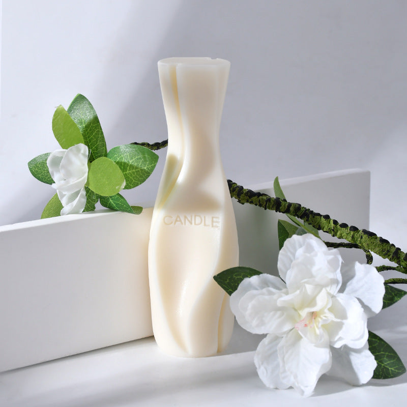 Twisted Pillar Candle Mould