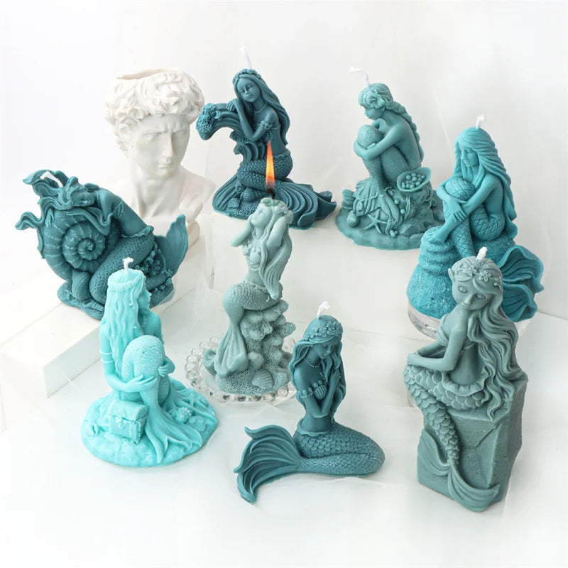 Mermaid Candle Mould