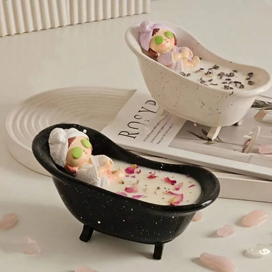 Bathtub Candle Vessel Silicone Mould