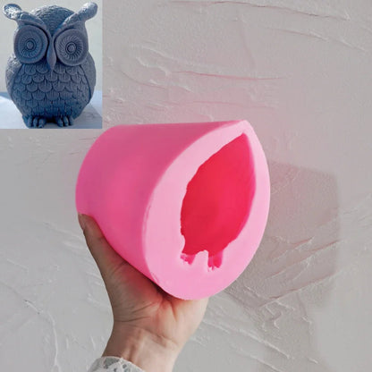 Owl Candle Silicone Mould - Create Adorable Owl Candles