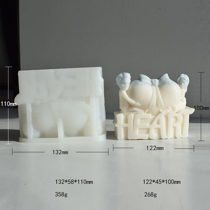 Rose Bear Mould