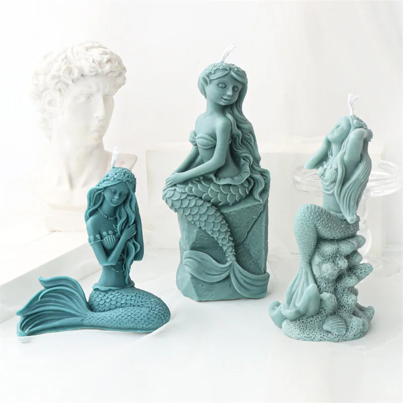 Mermaid Candle Mould
