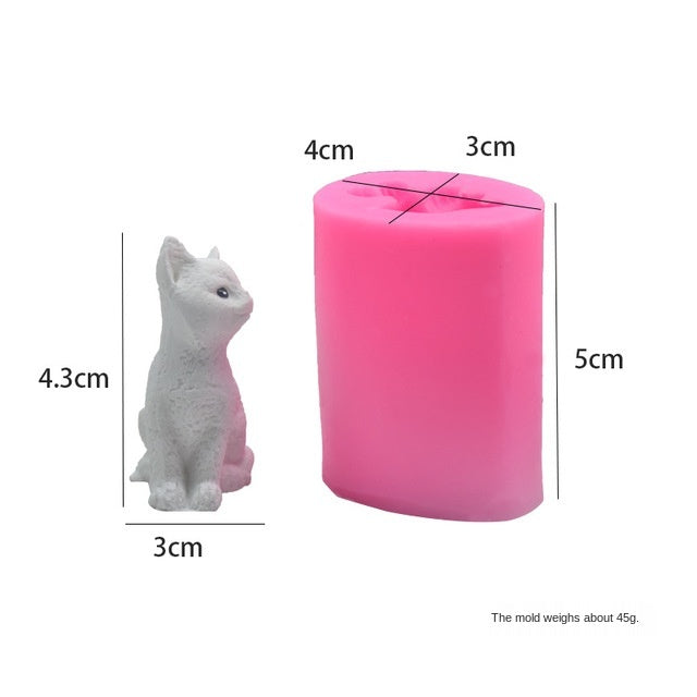 3D Owl Silicone Candle Mould for Aromatherapy DIY