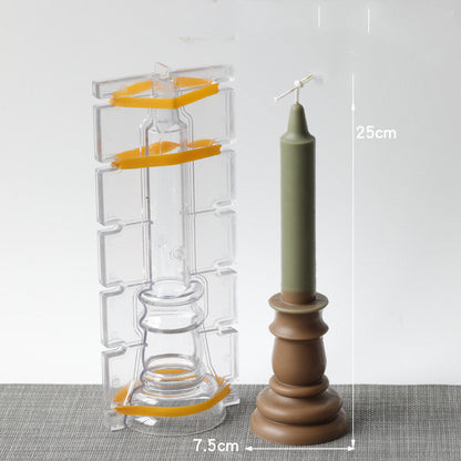 Candlestick-shaped Candle mould