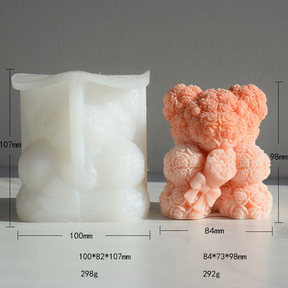 Rose Bear Mould