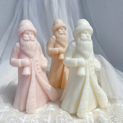 Christmas Kriss Kringle Santa Claus Candle Mould