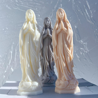 Virgin Mary Candle Silicone Mould