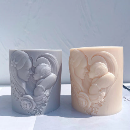 World Best Mama and Dad Candle Mould