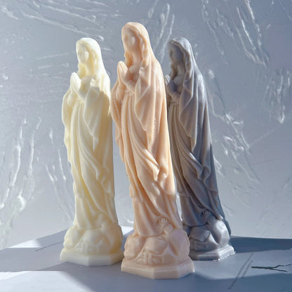 Virgin Mary Candle Silicone Mould