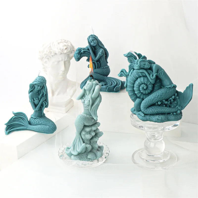 Mermaid Candle Mould