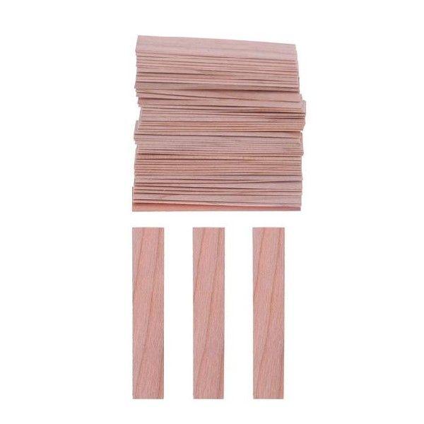 50pcs Wood Wicks For Candles Soy Or Palm Wax Candle Making Candles Moulds