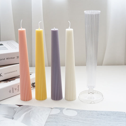Long Pole Fine Tooth Cylindrical Candle Mould