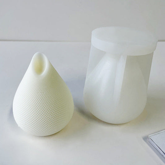 Geometric Water Drop Candle Mould