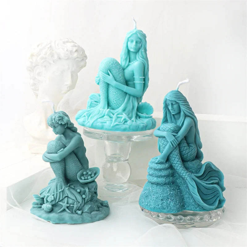Mermaid Candle Mould