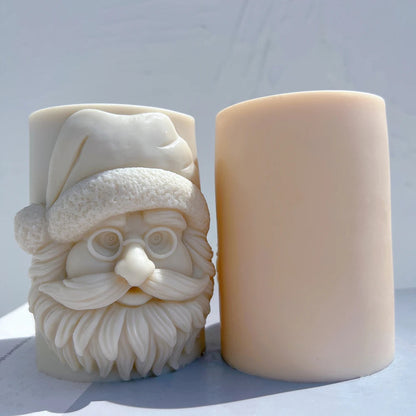 Kriss Kringle Santa Claus Candle Mould