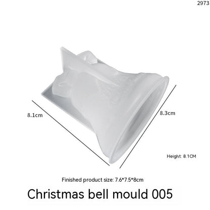 Christmas Ornament Silicone Candle Mould