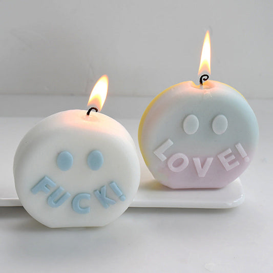 A Fun Twist to Candle Making: Smiley Face Silicone Mould for Creative Minds Candles Moulds