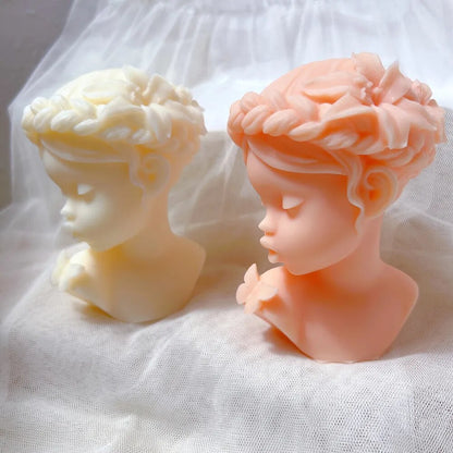 Lady Sculpture Pixie Candle Mould