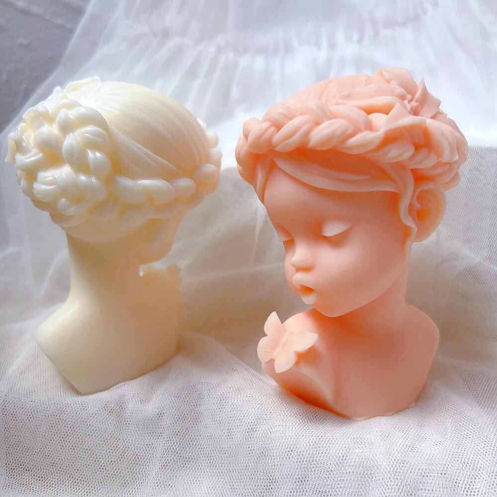 Lady Sculpture Pixie Candle Mould