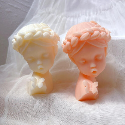 Lady Sculpture Pixie Candle Mould
